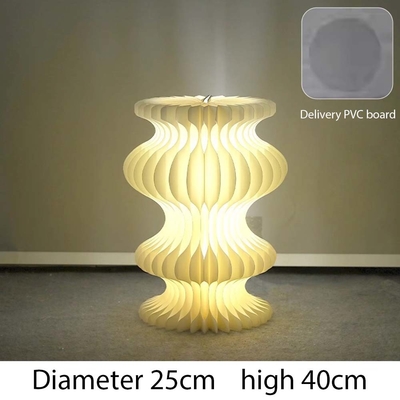 2024 Groothandel 4pcs vouwpapier Dessert Display Stand White Voor Event