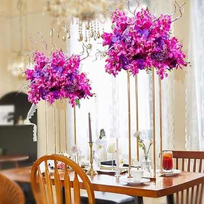 Duurzaam verticaal bloemenrek voor interieurhuisversiering en bruiloftsfloralen elegant en stevig