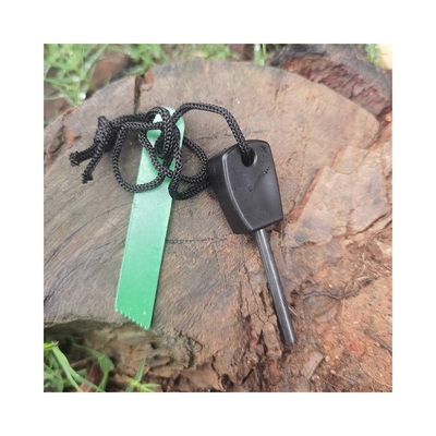 Draagbare Mini Nood Premium Survival Magnesium Brandstarter Met Schraper
