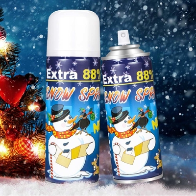 Groothandel Party Snow Spray Artificiële sneeuwspray kan OEM aanvaard voor plezier verjaardag bruiloft decoratie