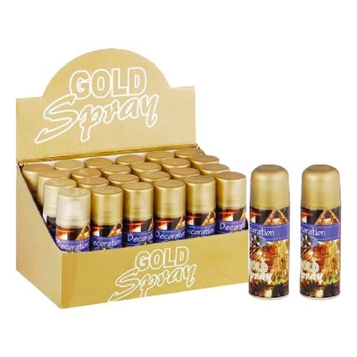 Multifunctionele Golden Silver Spray Feestelijk Nieuw Kerstmis Nieuw Jaar Halloween Afstuderen Diwali Valentijnsdag Viering