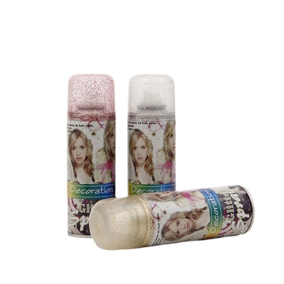 Party Glitter Spray Instant Hair Color Spray Voor feesten Festivals OEM verwacht