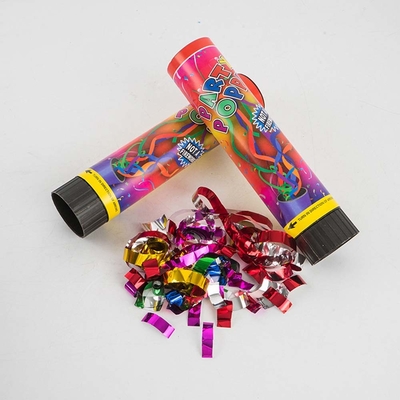 2 - 3M Shooting Spring Plastic Compressed Air Mini Streamer Party Popper Party Confetti Cannon voor feestversieringen