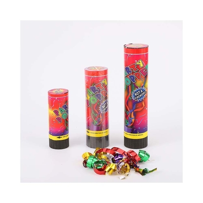 2 - 3M Shooting Spring Plastic Compressed Air Mini Streamer Party Popper Party Confetti Cannon voor feestversieringen