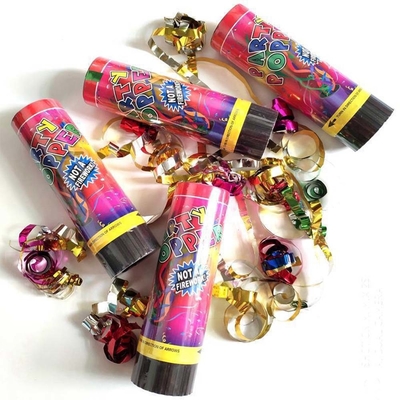 2 - 3M Shooting Spring Plastic Compressed Air Mini Streamer Party Popper Party Confetti Cannon voor feestversieringen