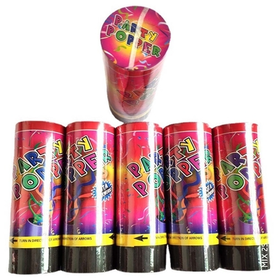 2 - 3M Shooting Spring Plastic Compressed Air Mini Streamer Party Popper Party Confetti Cannon voor feestversieringen