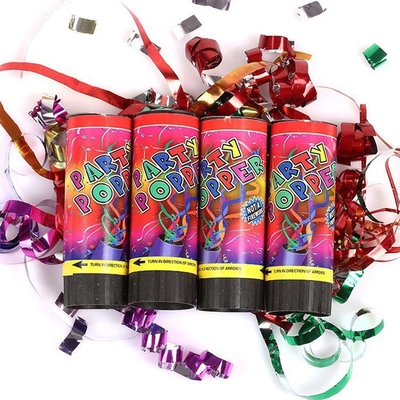 2 - 3M Shooting Spring Plastic Compressed Air Mini Streamer Party Popper Party Confetti Cannon voor feestversieringen